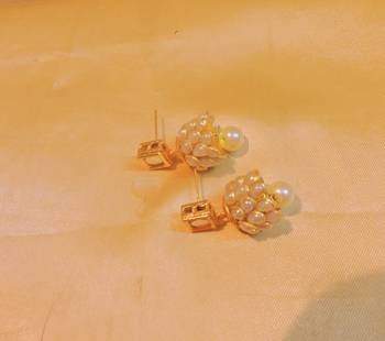 Kundan Pacchi Royal Light Weight Jhumki 1