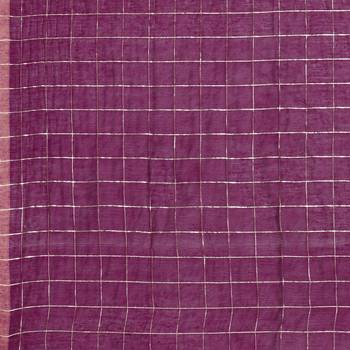 Women'S Purple Semi Stiched Woven Jacquard Lehenga Choli 5