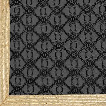 Women'S Black Semi Stiched Woven Jacquard Lehenga Choli 5
