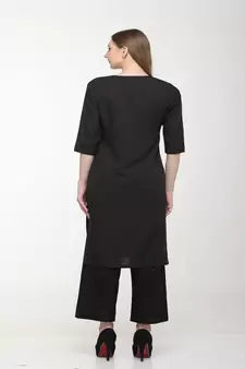 Crepe Multi Straight digital Kurta