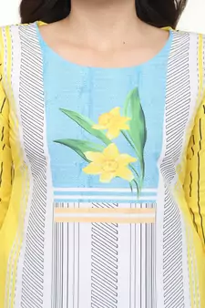 Crepe Straight Multi Kurta