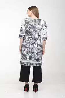 Crepe Multi Straight digital Kurta