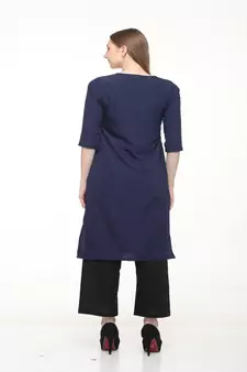 Crepe Multi Straight digital Kurta