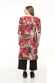 Rayon Straight Multi Kurta