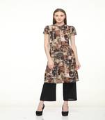 Rayon Multi Straight Printed Kurta