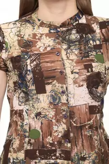 Rayon Multi Straight Printed Kurta