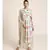 Payal Singhal Cream Printed Art Crepe Kurta with Soft Net Churidar and Cream Printed Art Georgette Dupatta