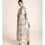 Payal Singhal Cream Printed Art Crepe Kurta with Soft Net Churidar and Cream Printed Art Georgette Dupatta