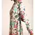 Payal Singhal Cream Printed Art Crepe Kurta with Soft Net Churidar and Cream Printed Art Georgette Dupatta