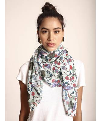 Payal Singhal Turkish print square scarf 1