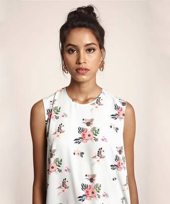 PS Pret by Payal Singhal Blue Printed Art Crepe Tunic 4