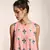 Payal Singhal Coral Colour Printed Art Crepe Tunic