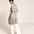 Payal Singhal Cream Colour Printed Art Crepe Tunic
