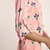 Payal Singhal Coral Printed Art Crepe Shirt Dress