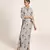 Payal Singhal Blue Printed Art Crepe Shirt Dress
