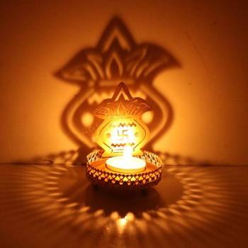 Kalash Shadow Tealight Candle Holder 1