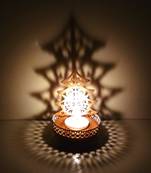 Shadow Christmas Tree Tealight Candle Holder