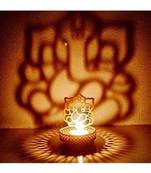 Shadow Ganesh ji  Tealight Candle Holder