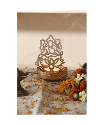 Shadow Laxmi ji Tealight Candle Holder 1