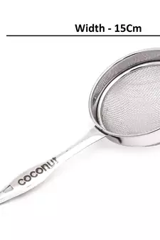 Coconut Stainless Steel Juice & Soup Strainers/Liquid Filter   Diameter 15Cm