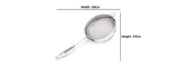 Coconut Stainless Steel Juice & Soup Strainers/Liquid Filter   Diameter 18Cm 3