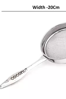 Coconut Stainless Steel Juice & Soup Strainers/Liquid Filter   Diameter 20Cm