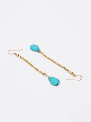 Blue diamond earrings 3