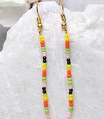 Multicolor diamond earrings