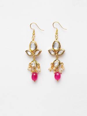 Red diamond earrings 2