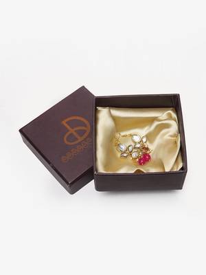 Red diamond earrings 4