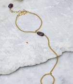 Purple diamond bracelets