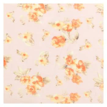 Kvsfab Cream Color Cotton Digital Print Saree 5