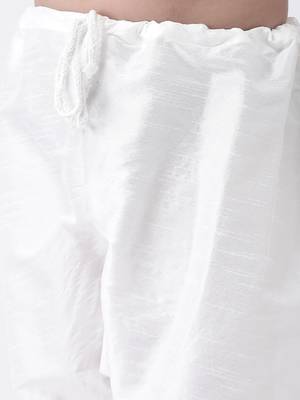 Multicolor printed silk blend boys-kurta-pyjama 5