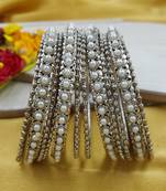 Silver bangles-and-bracelets