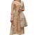 Beige Colour Silk Kurti set