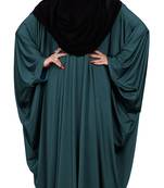 Justkartit Women's Casual Wear Plain 2 Way Wearable Lycra Abaya Burkha (Aqua)