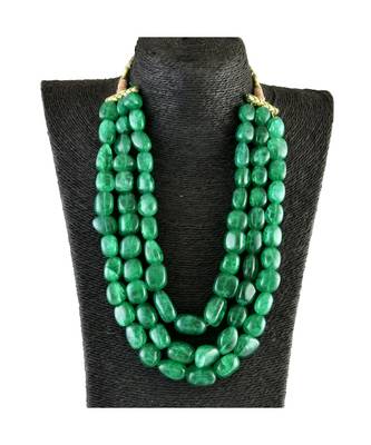 royal green agate wedding kantha 1