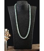 dual tone crystal designer long mala