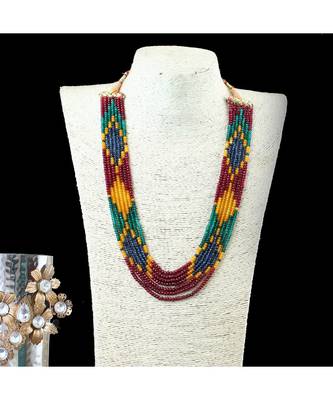 rainbow original zade seven line necklace 1