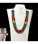 rainbow original zade seven line necklace