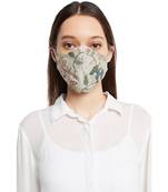 PS Pret by Payal Singhal Botanical Garden and Bird Paradise Print Reversible 3 Ply Mask with Pouch