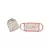 Payal Singhal Aqua and Coral Chidiya print pleated 3 ply mask with pouch