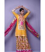 Yellow Sabah Suit set