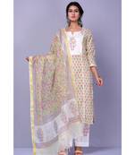 Light Green Handblock Suit Set