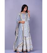 Grey Zahara Suit set