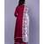 Burgandy Suit with Net dupatta