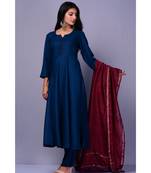 Blue Maisara Suit set