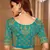 Green woven banarasi saree with blouse