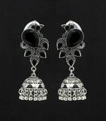 Black jhumkas