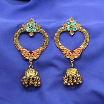 Multicolor jhumkas 2